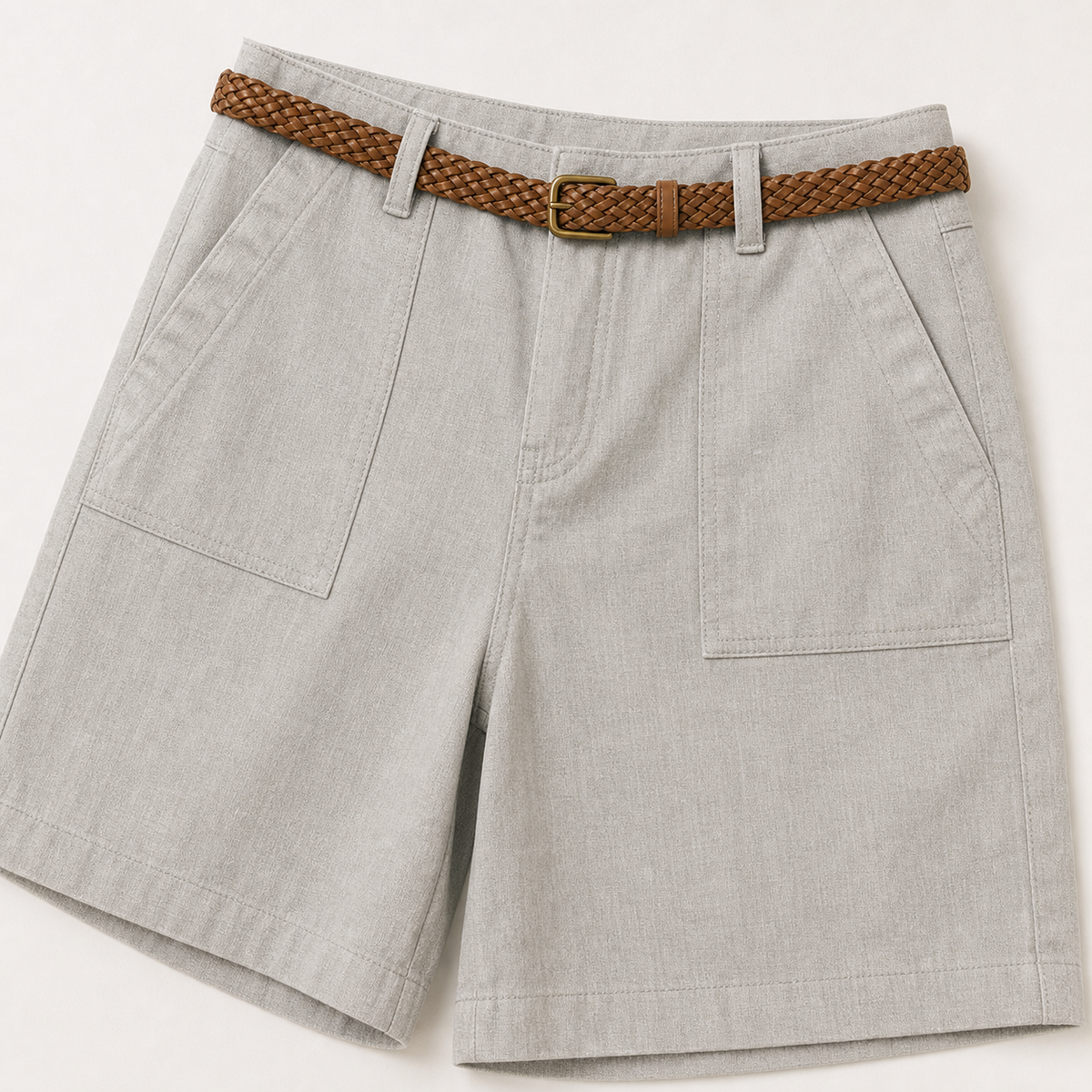 Bermuda alfaiataria com cinto - JMTRICK standard-5 04 版型结构细节-腰带贴袋裤脚