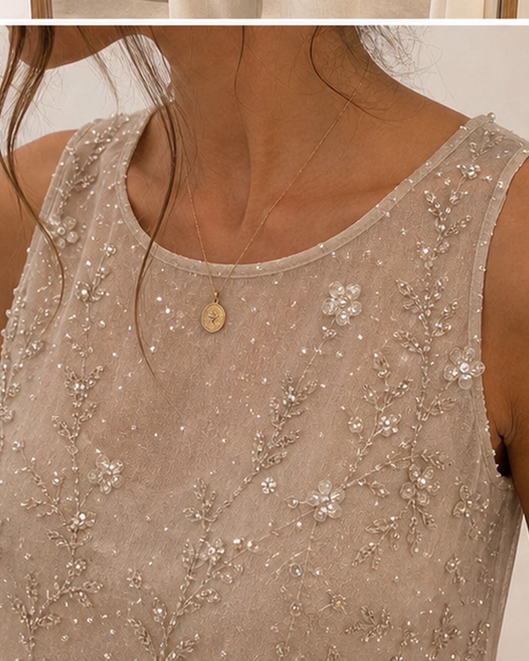 Regata brilho com aplicacao - editorial com modelo 3